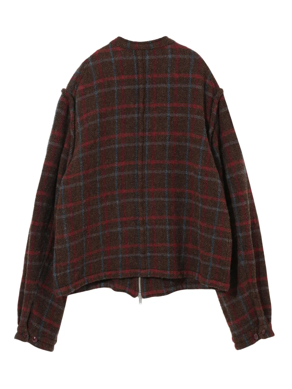 Undercover checked zip-up jacket | Bomber Jackets | Image 2
