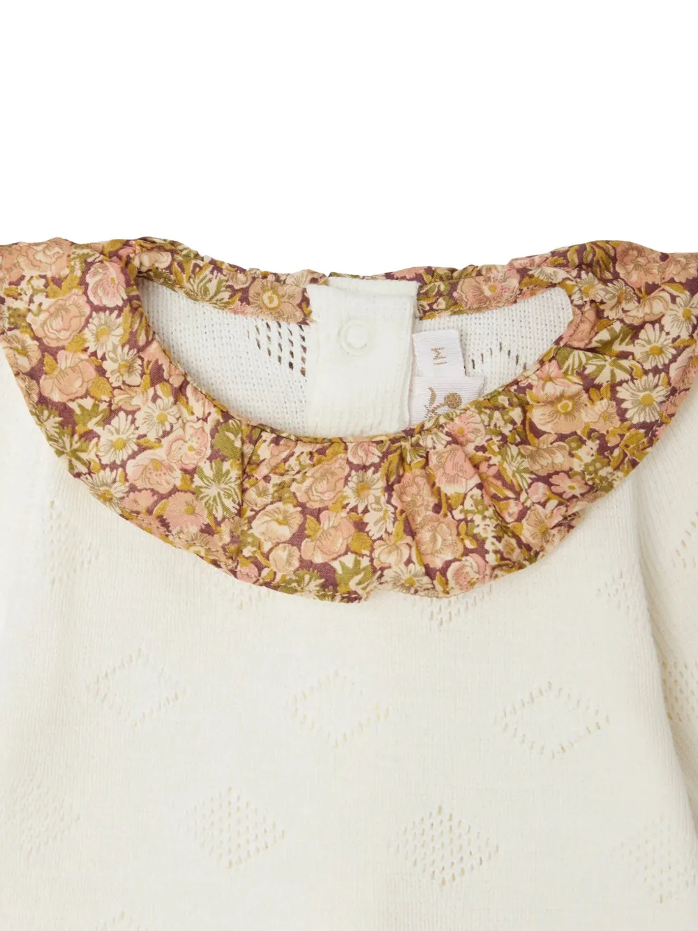 Bonpoint Top en legging met bloemenprint Wit