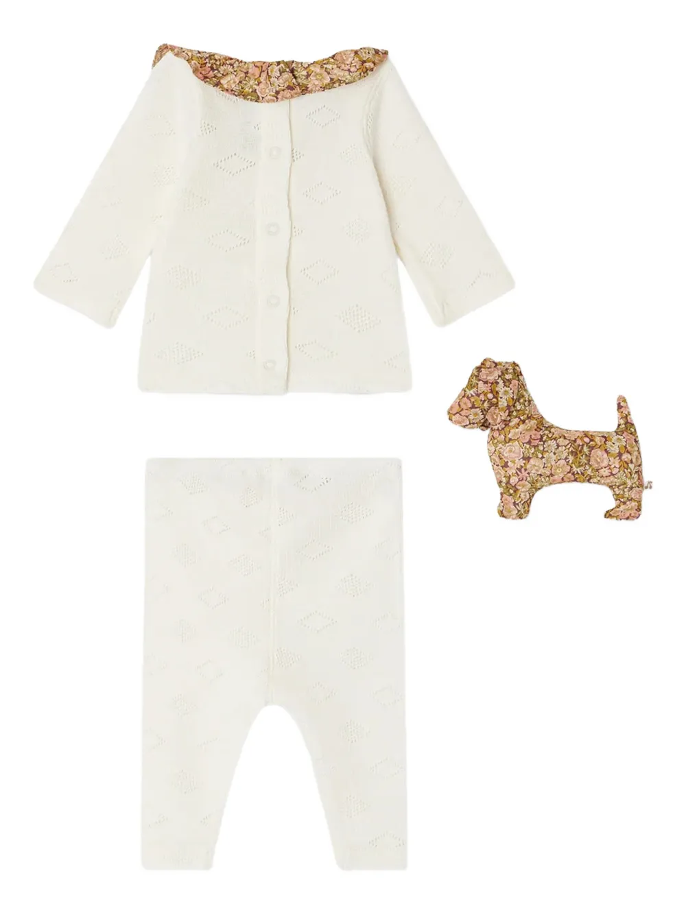 Bonpoint floral-print trousers set | Trouser Sets | Image 2