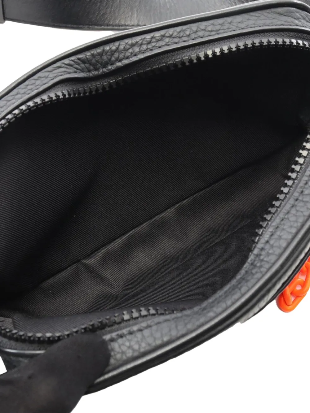 Pre-owned Louis Vuitton 2019 Monogram Taurillon Uniformes Solar Ray Soft Pochette Volga Belt Bag In Black