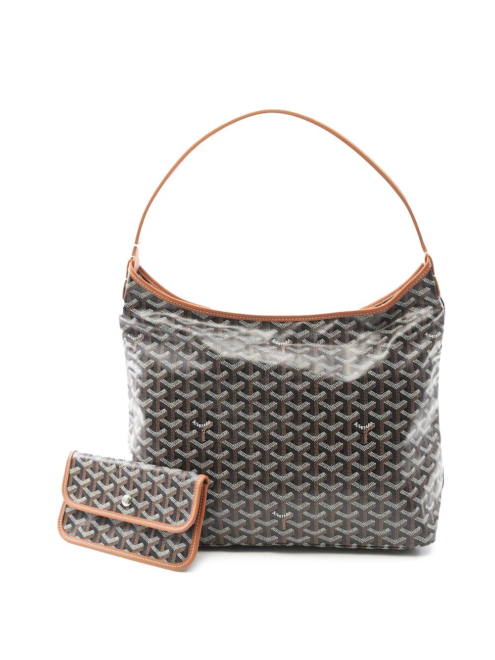 Goyard Pre-Owned 2010-2025 ゴヤールディン ボヘム ホーボー ショルダーバッグ - ブラック Goyard Pre-Owned 2010-2025 ゴヤールディン ボヘム ホーボー ショルダーバッグ - ブラック