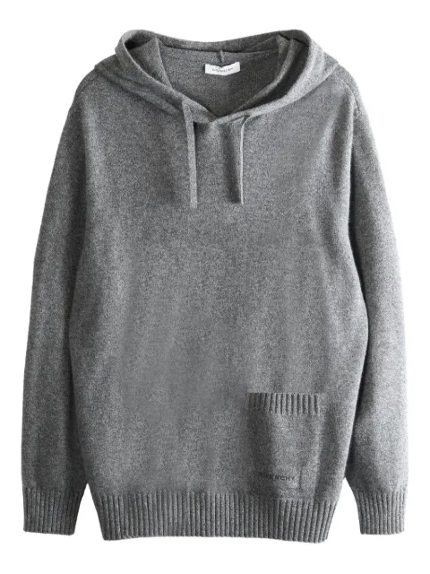 Givenchy fine-knit hoodie