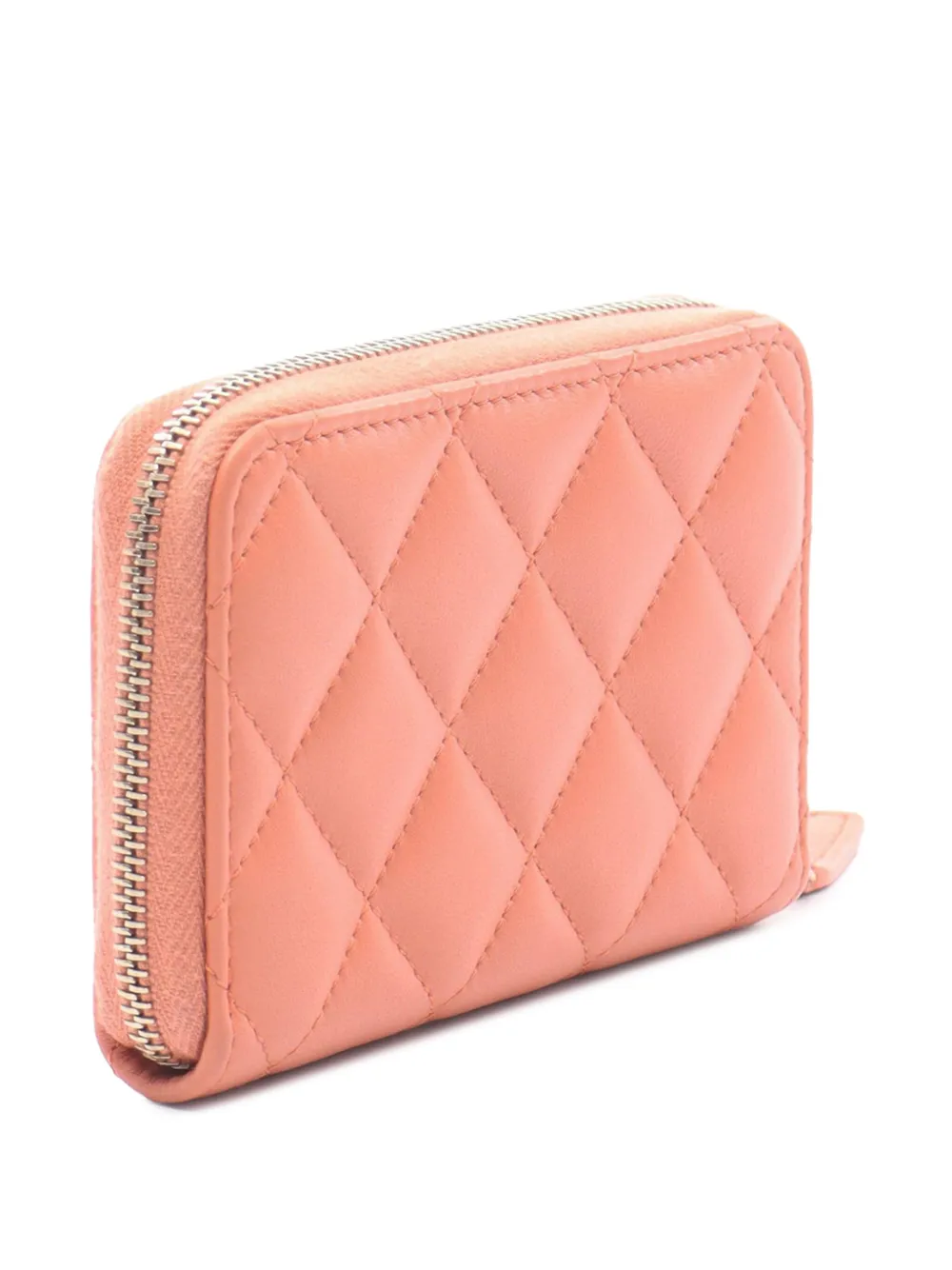 CHANEL Pre-Owned 2021-2025 CC Quilted Lambskin Studded coin pouch | Image 2