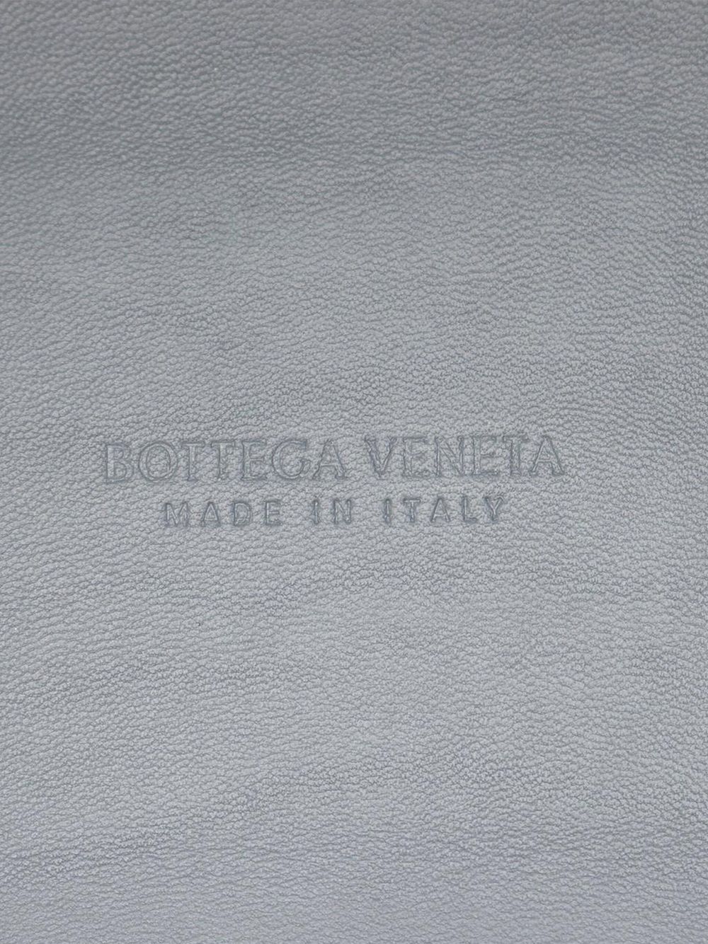 Pre-owned Bottega Veneta 2012-2025 Small Nappa Maxi Intrecciato Arco Tote Bag In Green