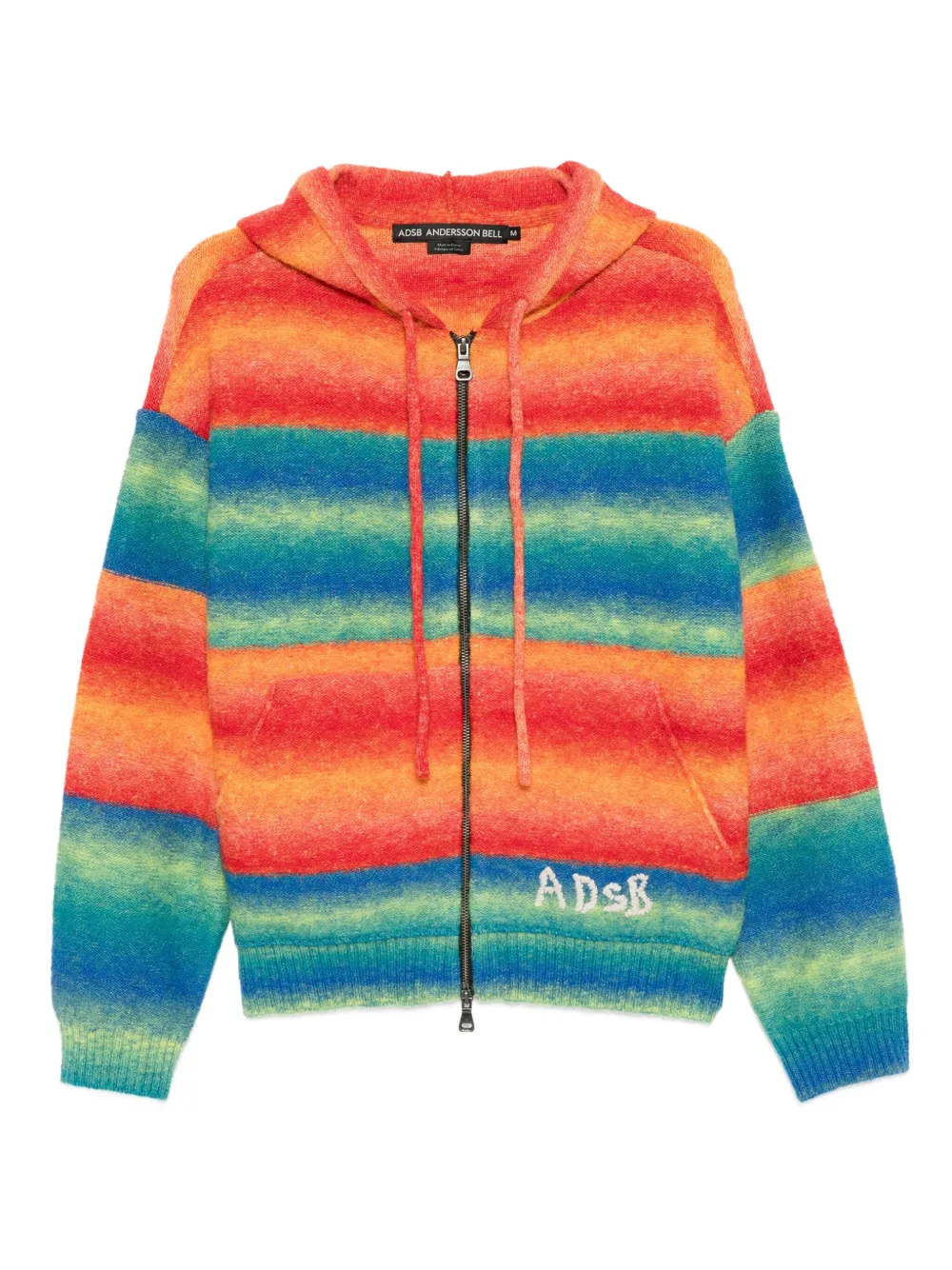 Andersson Bell logo-embroidered cardigan | Orange | Image 1