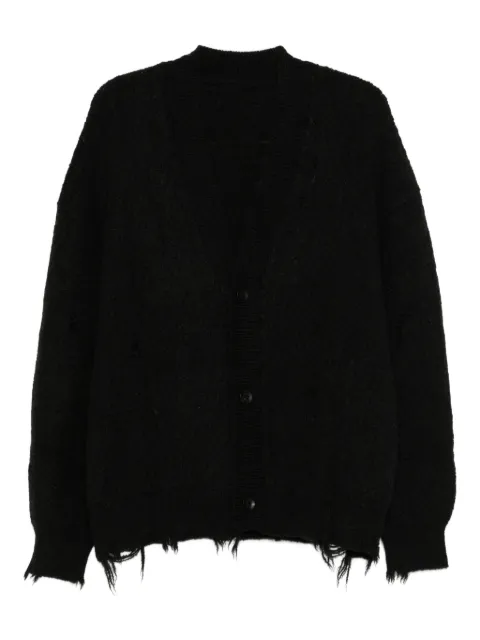 CROQUIS distressed cardigan