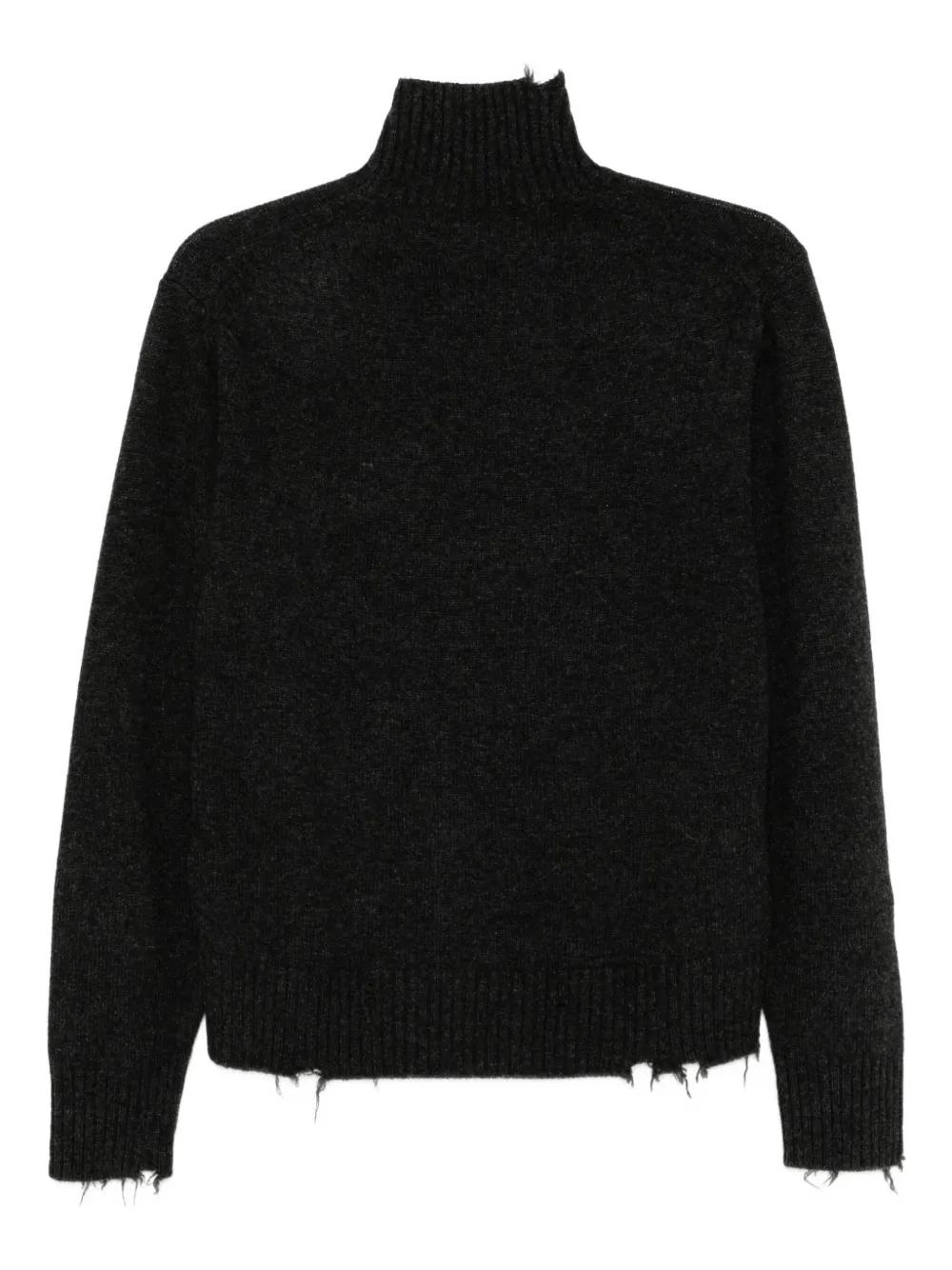 Jnby Turtle-neck Jumper In Black