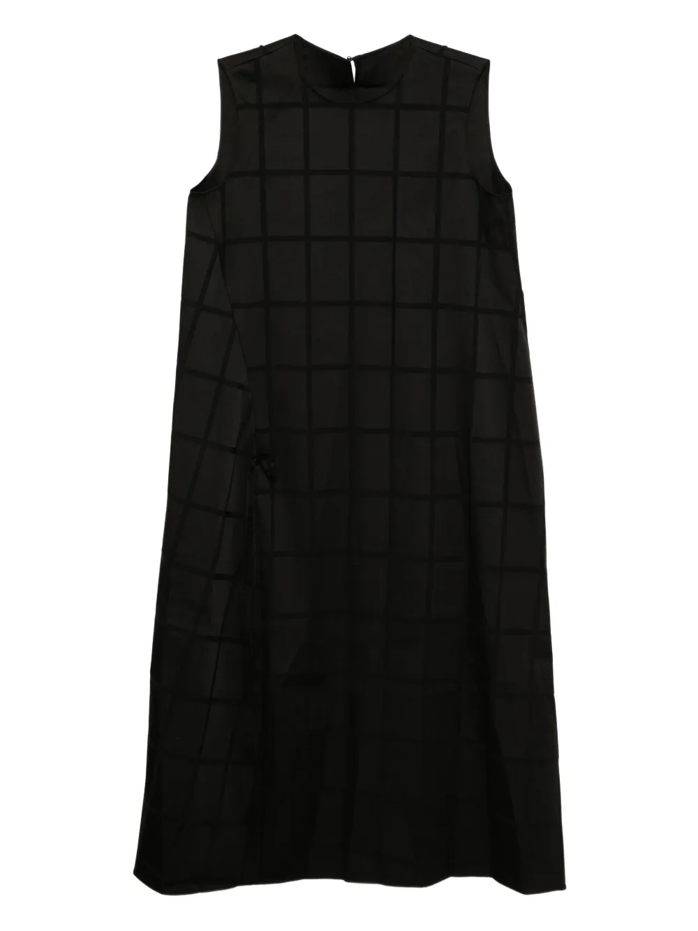 LESS patterned dress | Black | Image 1