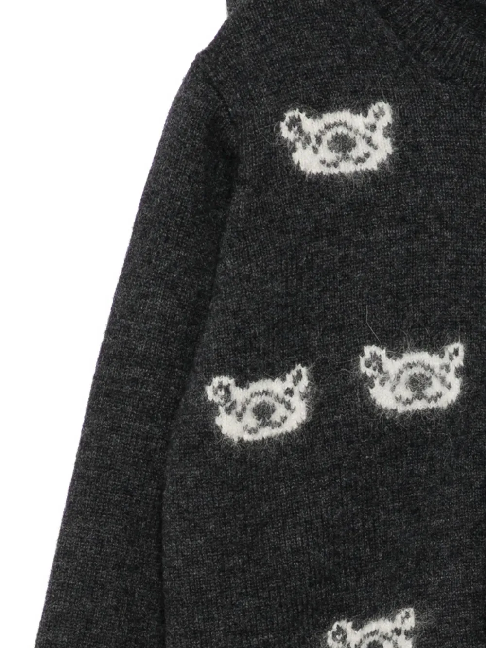 jnby by JNBY Vest met borduurwerk Grijs