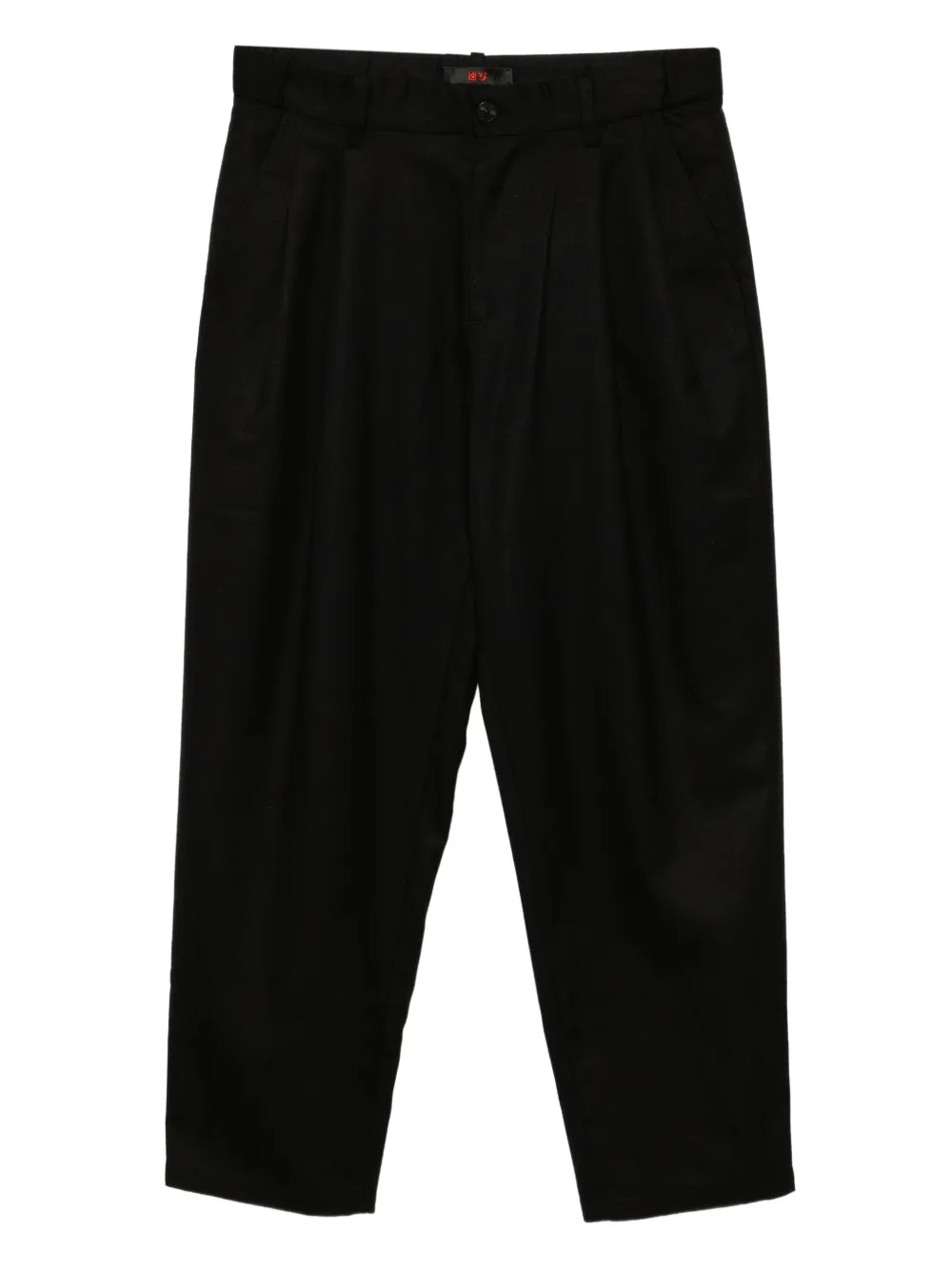 CROQUIS tapered trousers | Black | Image 1