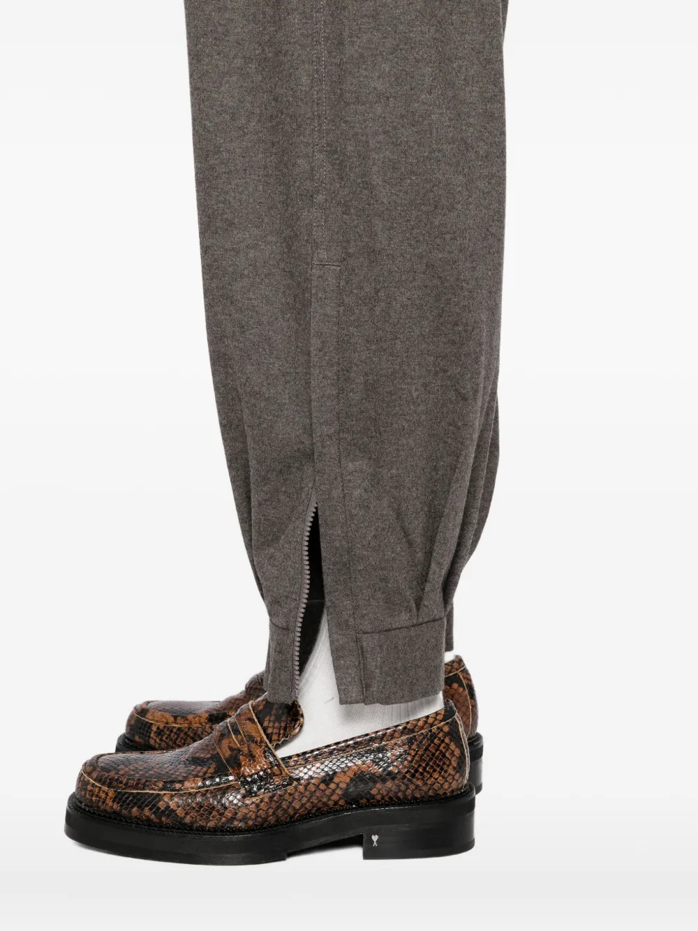 CROQUIS Cropped broek Bruin