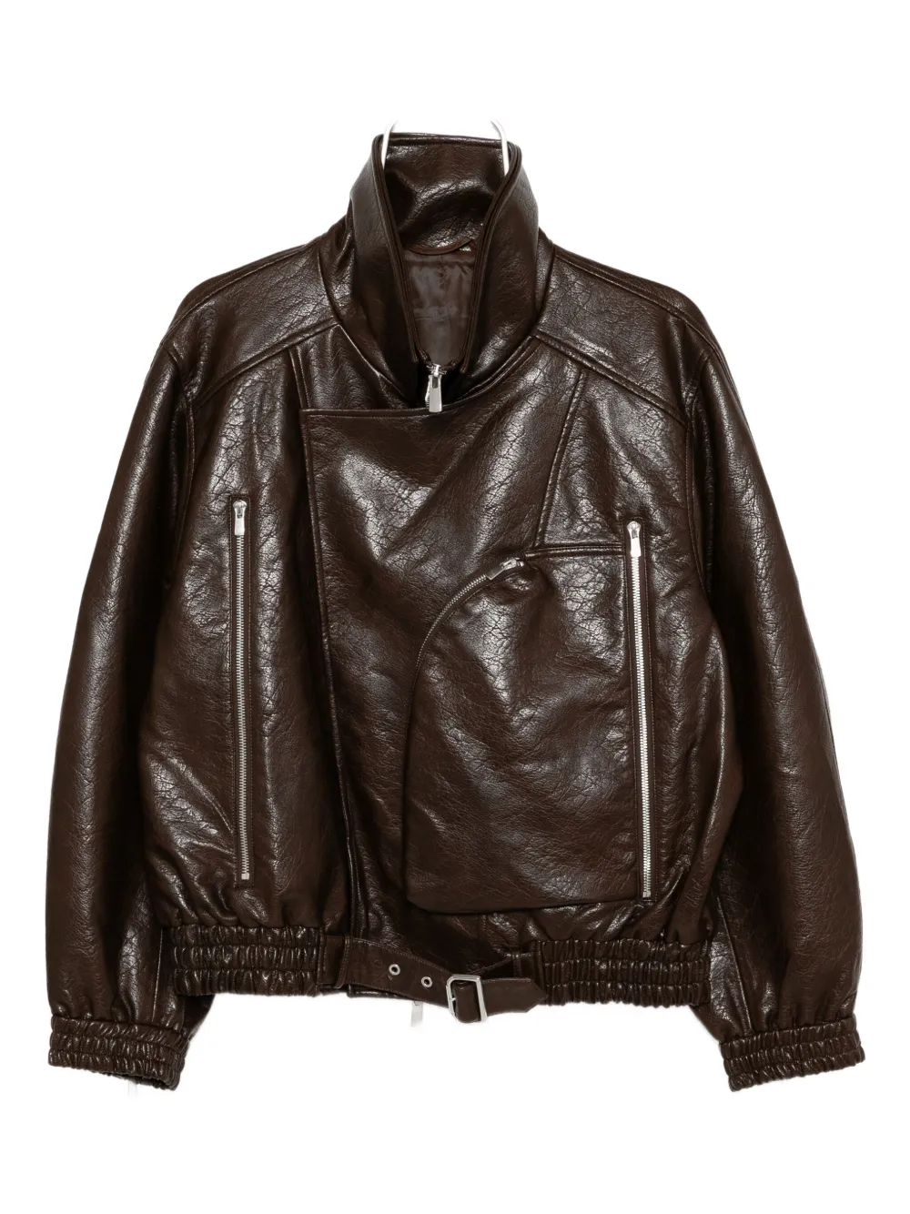 CROQUIS Giacca biker - Marrone