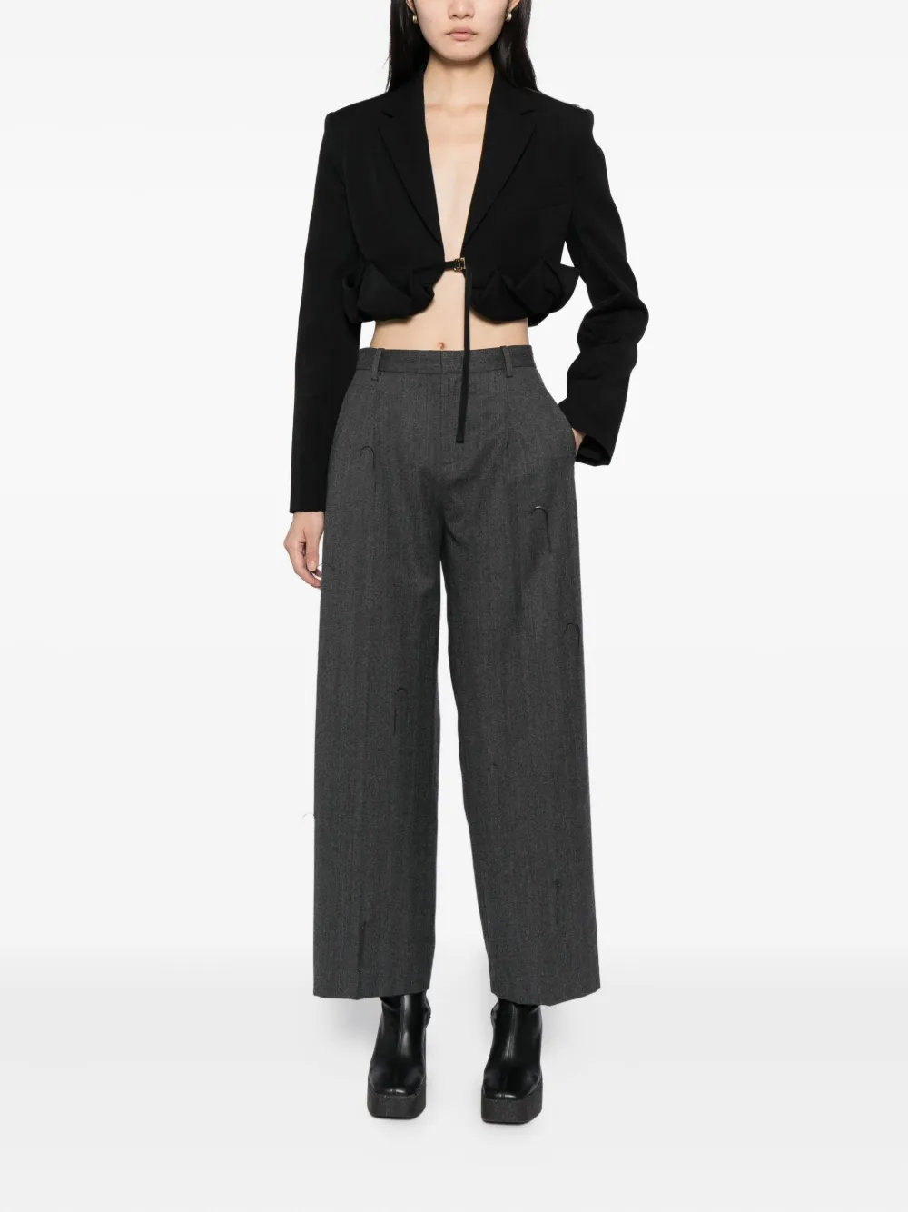 JNBY fell seam trousers | Tapered Pants | Image 2