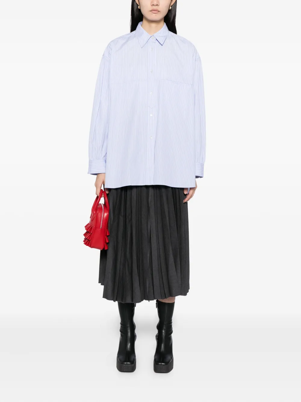 LESS x Samuel Drira striped shirt | Shirts | Image 2