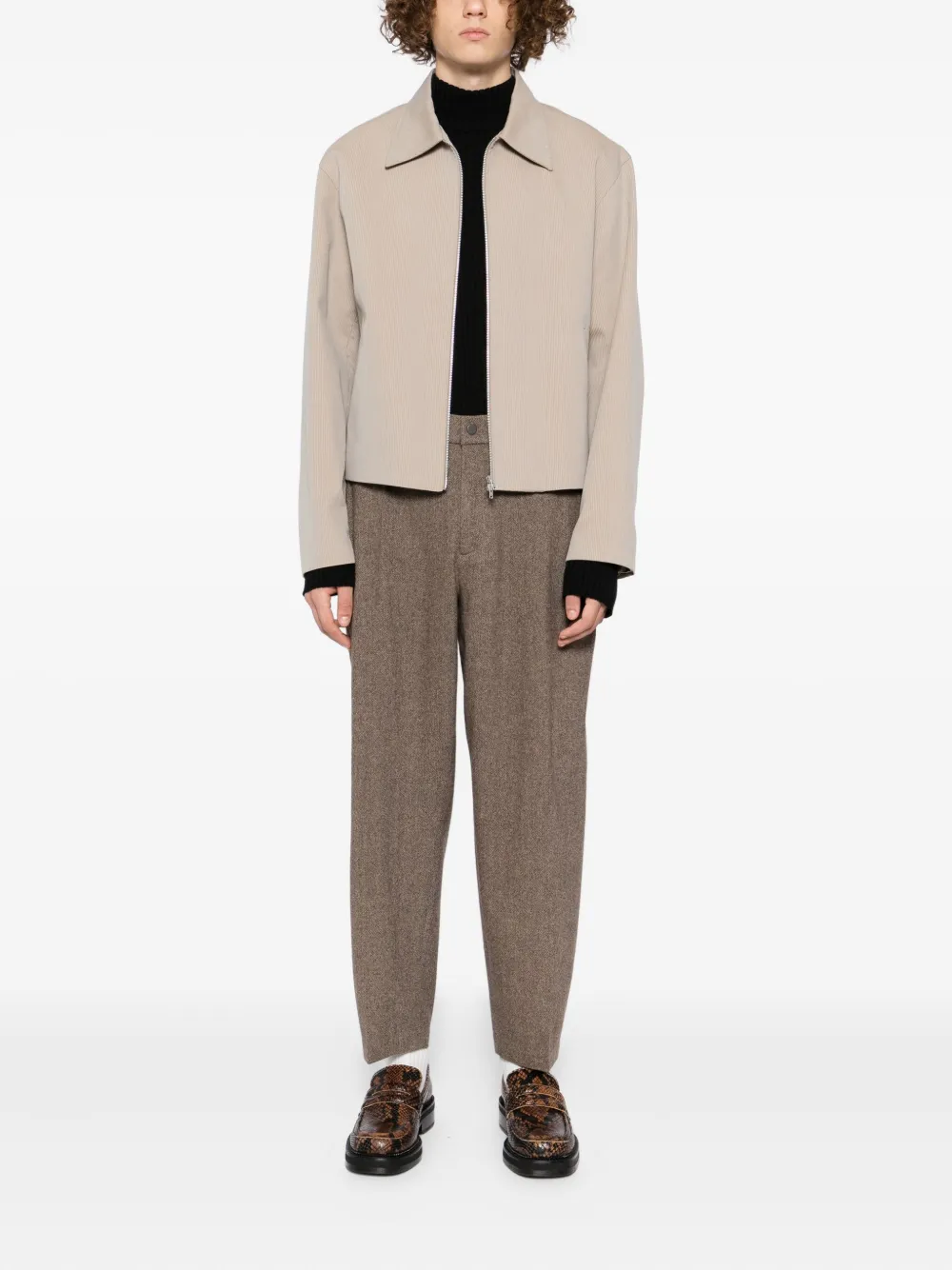 CROQUIS Wollen broek - Bruin
