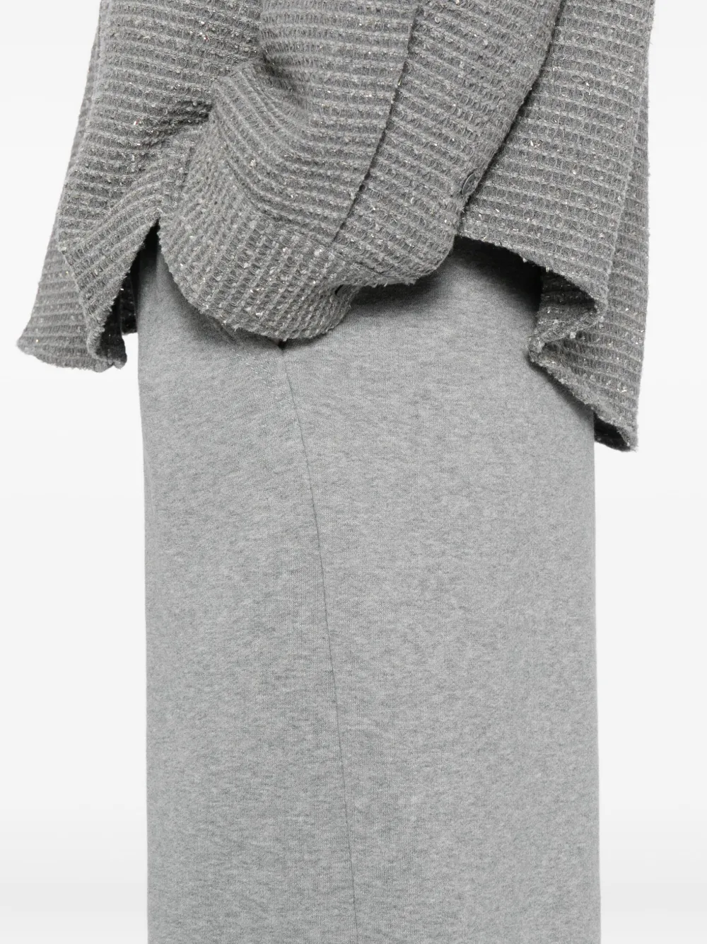 JNBY Katoenen straight broek Grijs