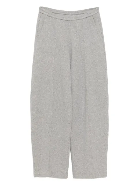 JNBY cotton straight leg flat-lock trousers