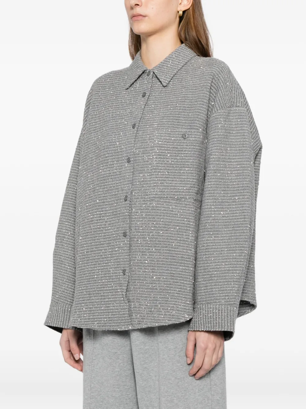 JNBY Tweed jack Grijs