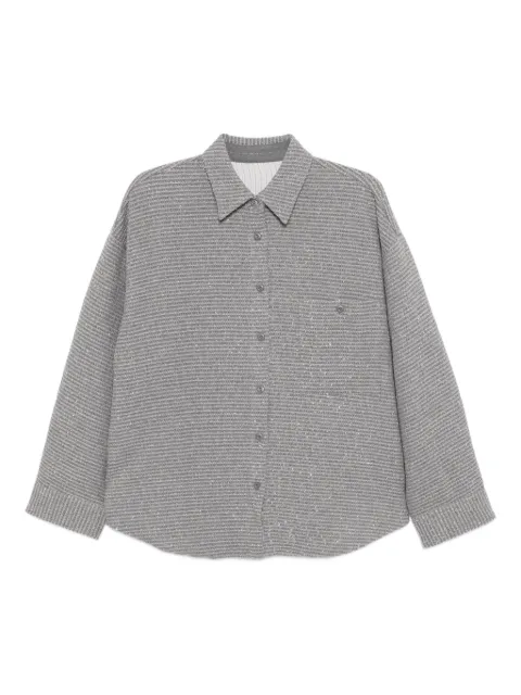 JNBY collared tweed jacket