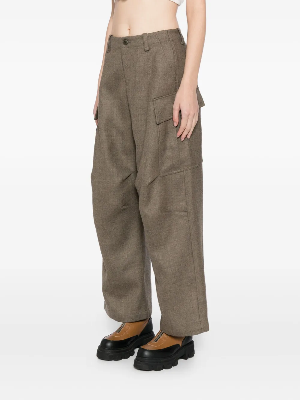 JNBY Wollen broek Bruin