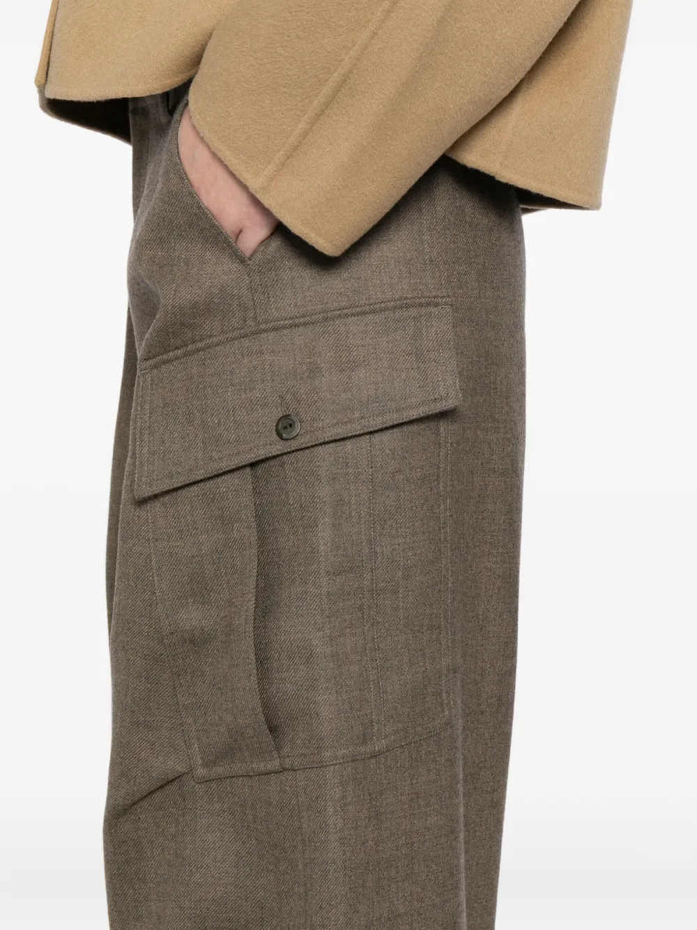 JNBY Wollen broek Bruin