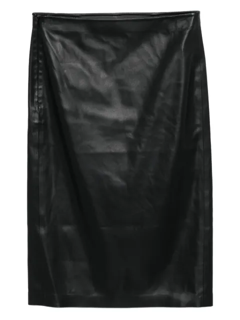 JNBY A-line midi skirt