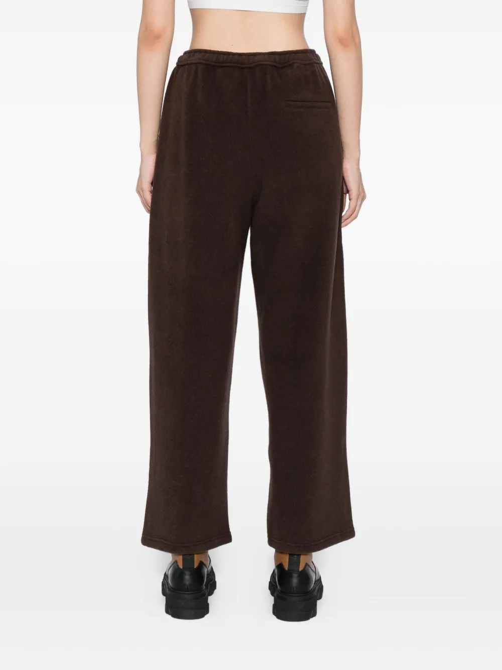 Jnby Wide-leg Trousers In Brown
