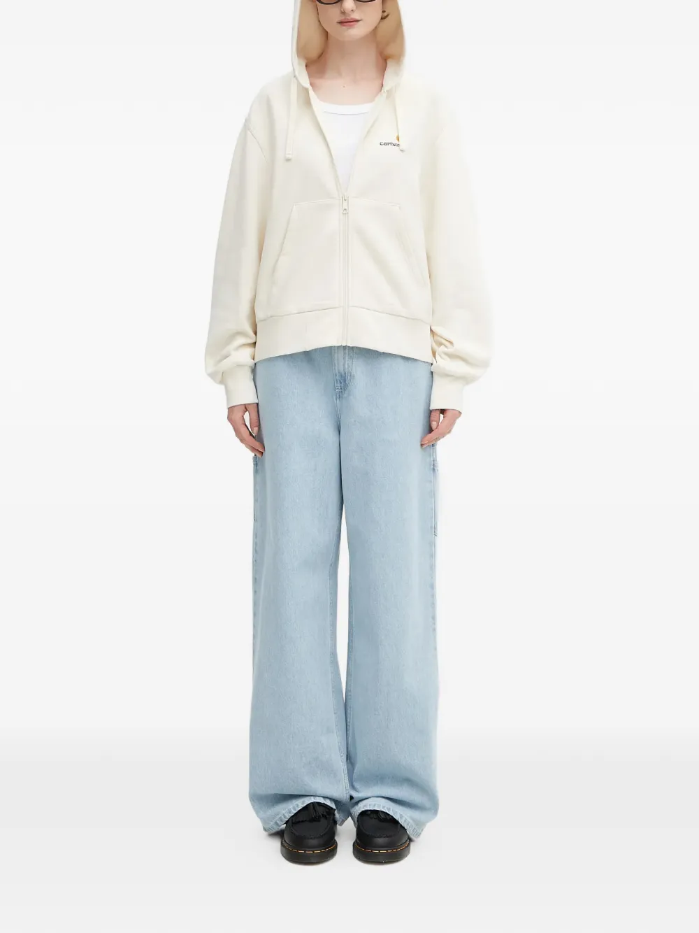  Carhartt Wip Zip-up Hoodie - Neutrals 