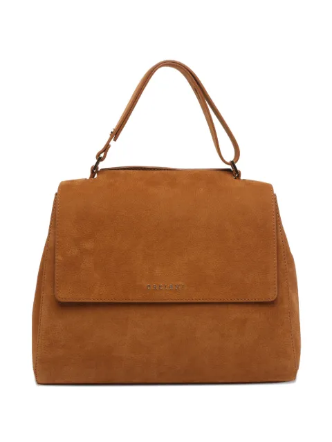 Orciani leather shoulder bag