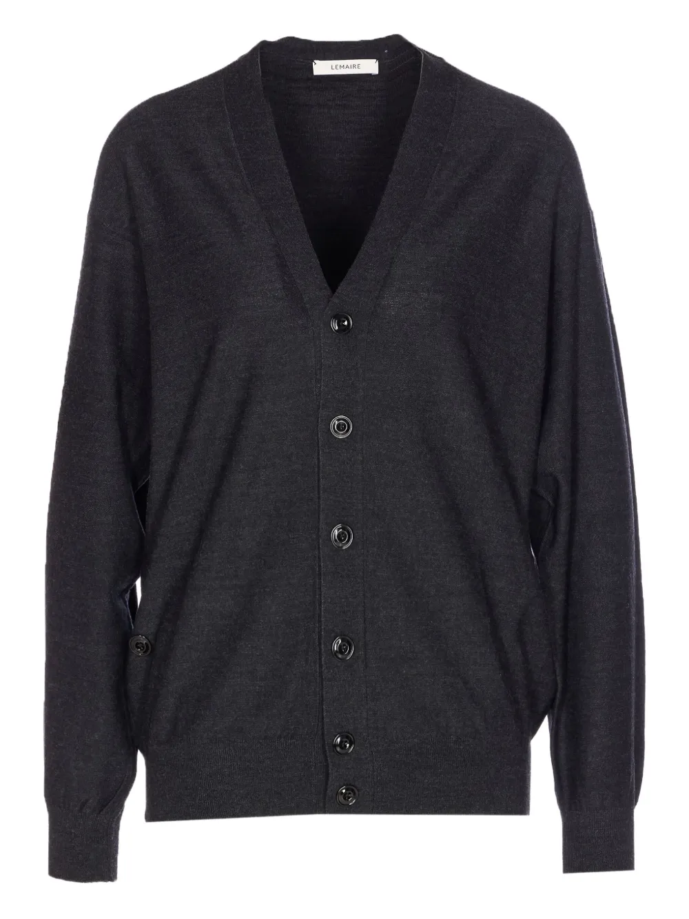 Lemaire Sweaters Grey In Black