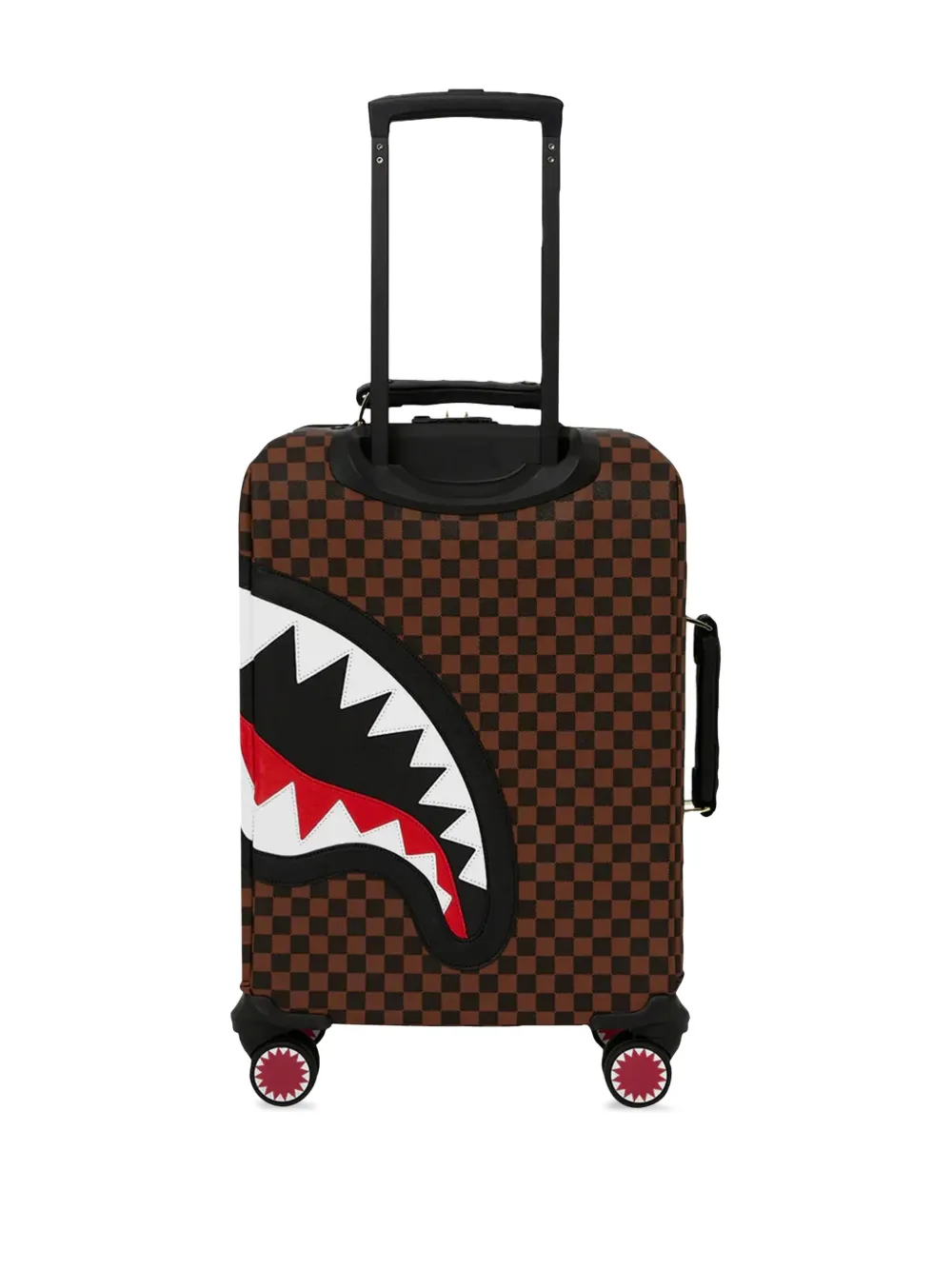 Sprayground Sawtooth Sharks in Paris checkered suitcase | Women | Image 2