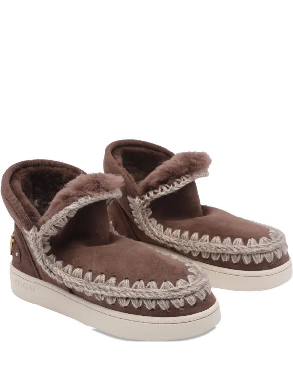 Mou New Eskimo Sneakers Brown FARFETCH