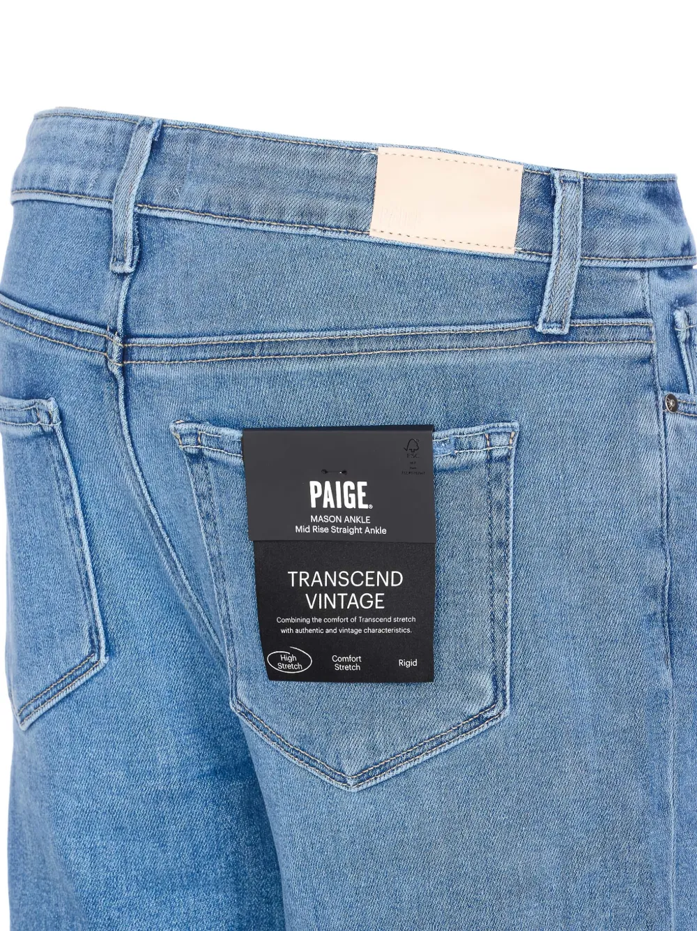 Paige Mason Ankle Jeans In Blue