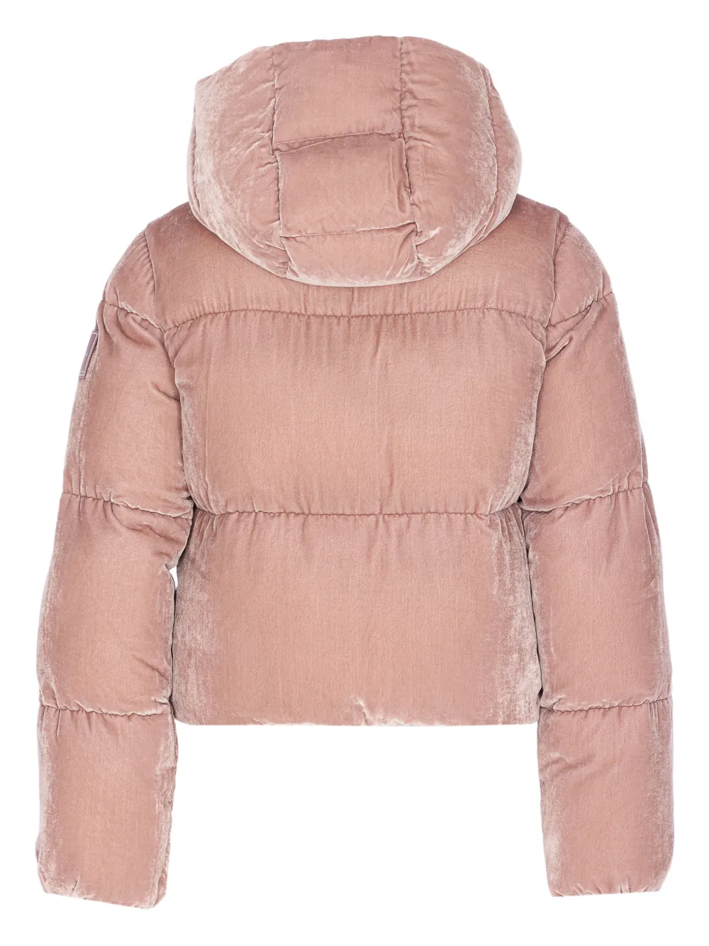 Elisabetta Franchi velvet puffer jacket | Down Jackets | Image 2