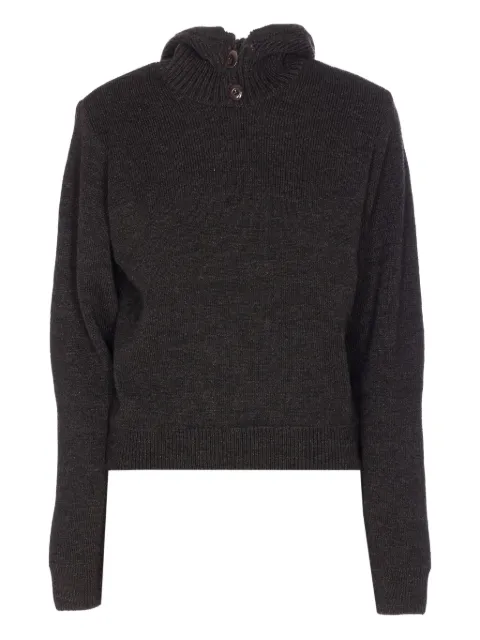 LEMAIRE buttoned hoodie