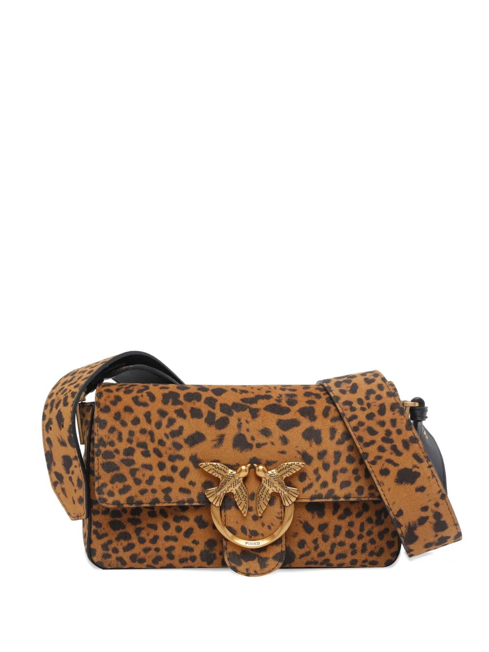 PINKO spotted adjustable straps tote bag - ブラウン PINKO spotted adjustable straps tote bag - ブラウン
