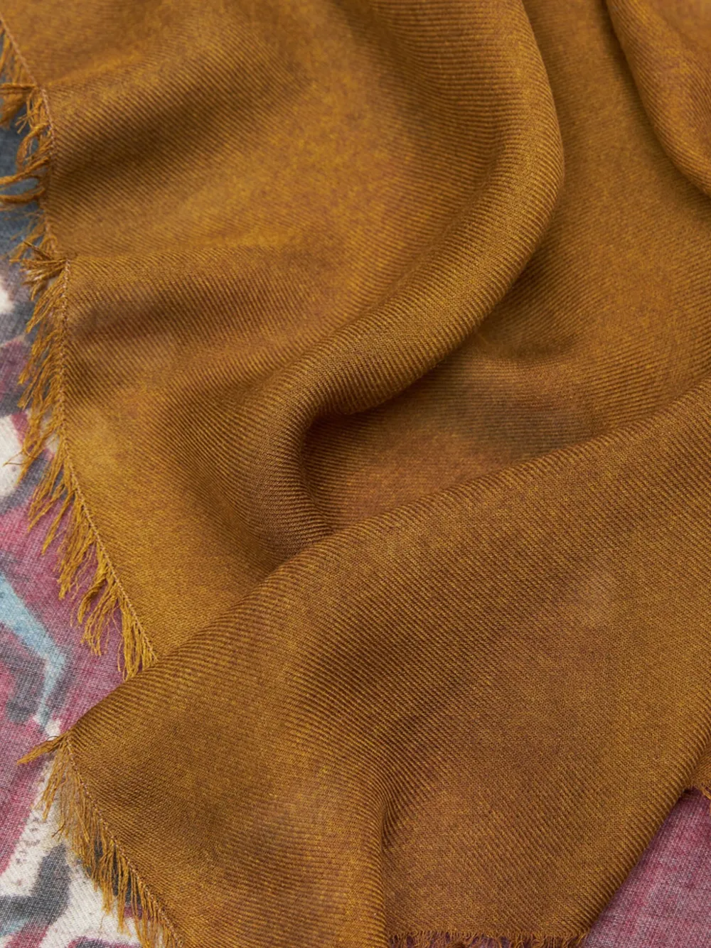 Faliero Sarti Carpet-patterned Scarf In Brown