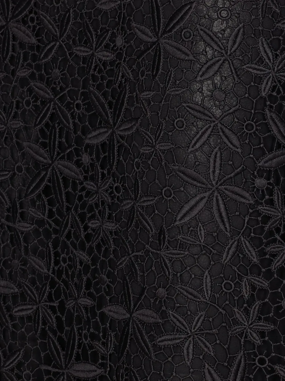 TOTEME floral lace skirt - Zwart