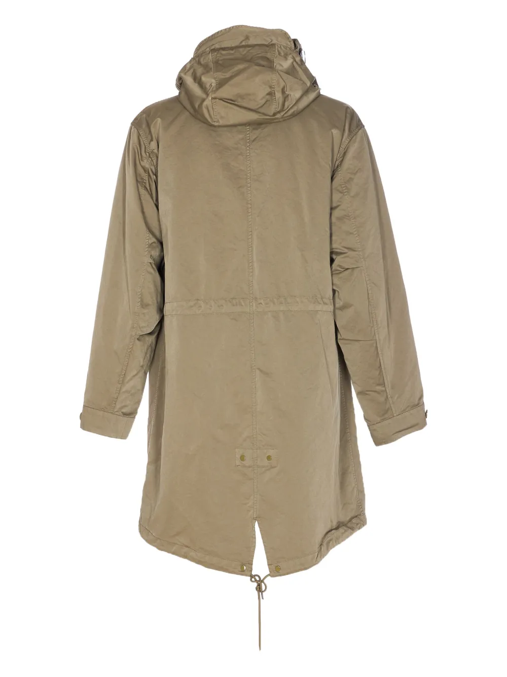 C.p. Company Hooded Outerwear Jacket And Pockets In Green