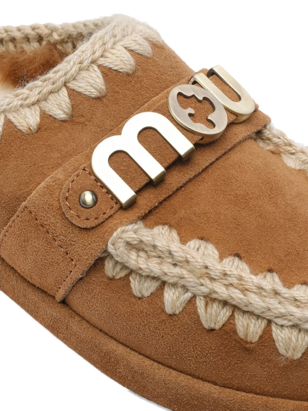 Mou Bounce Clog muiltjes Bruin