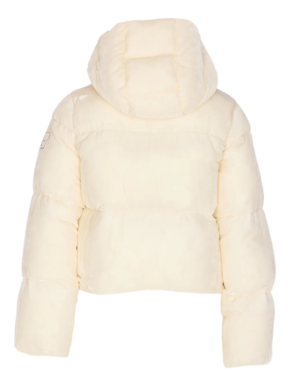 Elisabetta Franchi velvet quilted down jacket | Down Jackets | Image 2