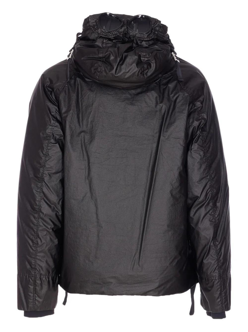 C.p. Company Long Sleeve Padded Outerwear Jacket In Black