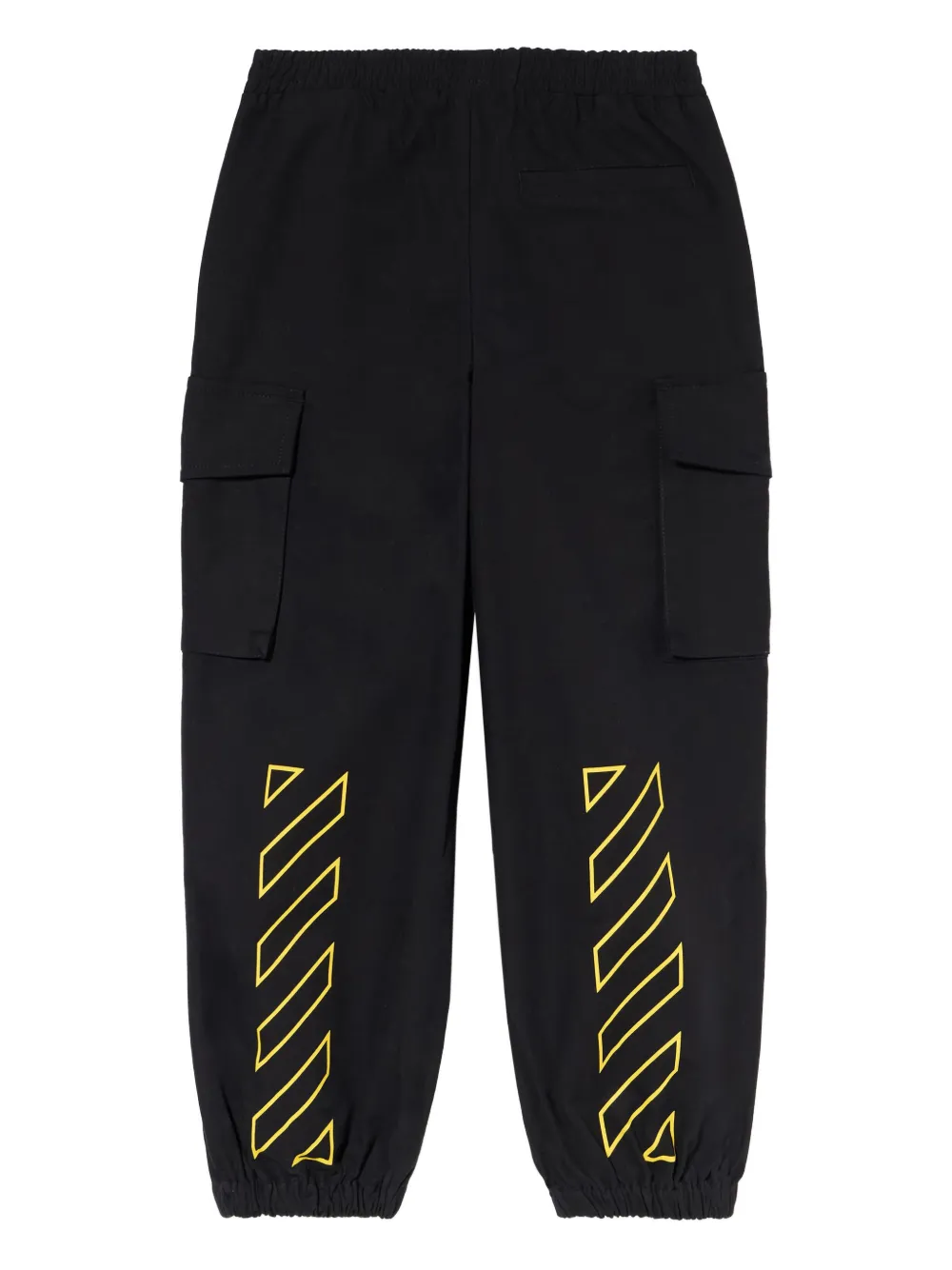 Off-White Kids Diagonal logo cargo pants | Teen Casual Trousers | Image 2