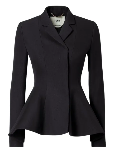 FENDI grain-de-poudre wool jacket