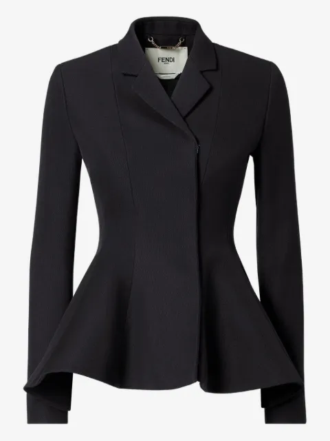 FENDI grain-de-poudre wool jacket