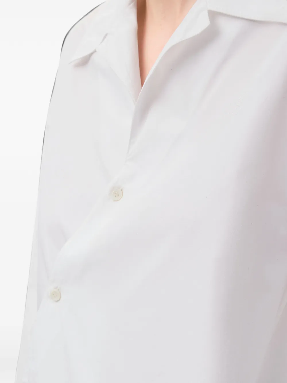 LOEWE Blouse met asymmetrische afwerking Wit