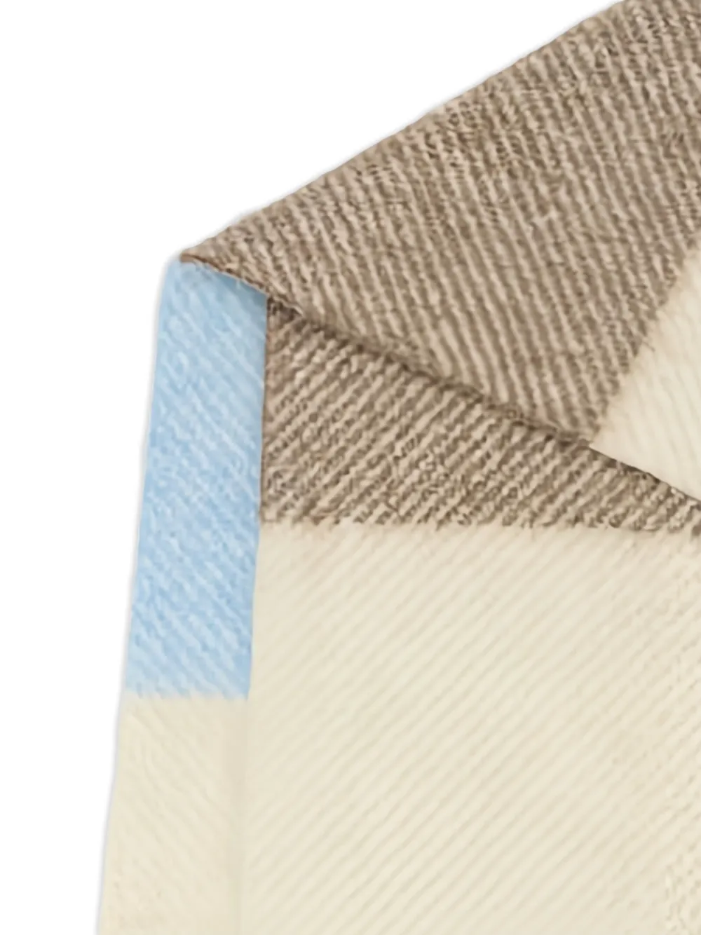 LOEWE Gestreepte sjaal - Blauw