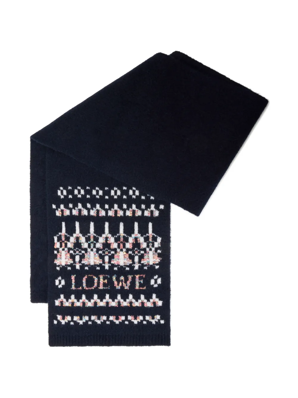  Loewe Bufanda Estampada - Azul 