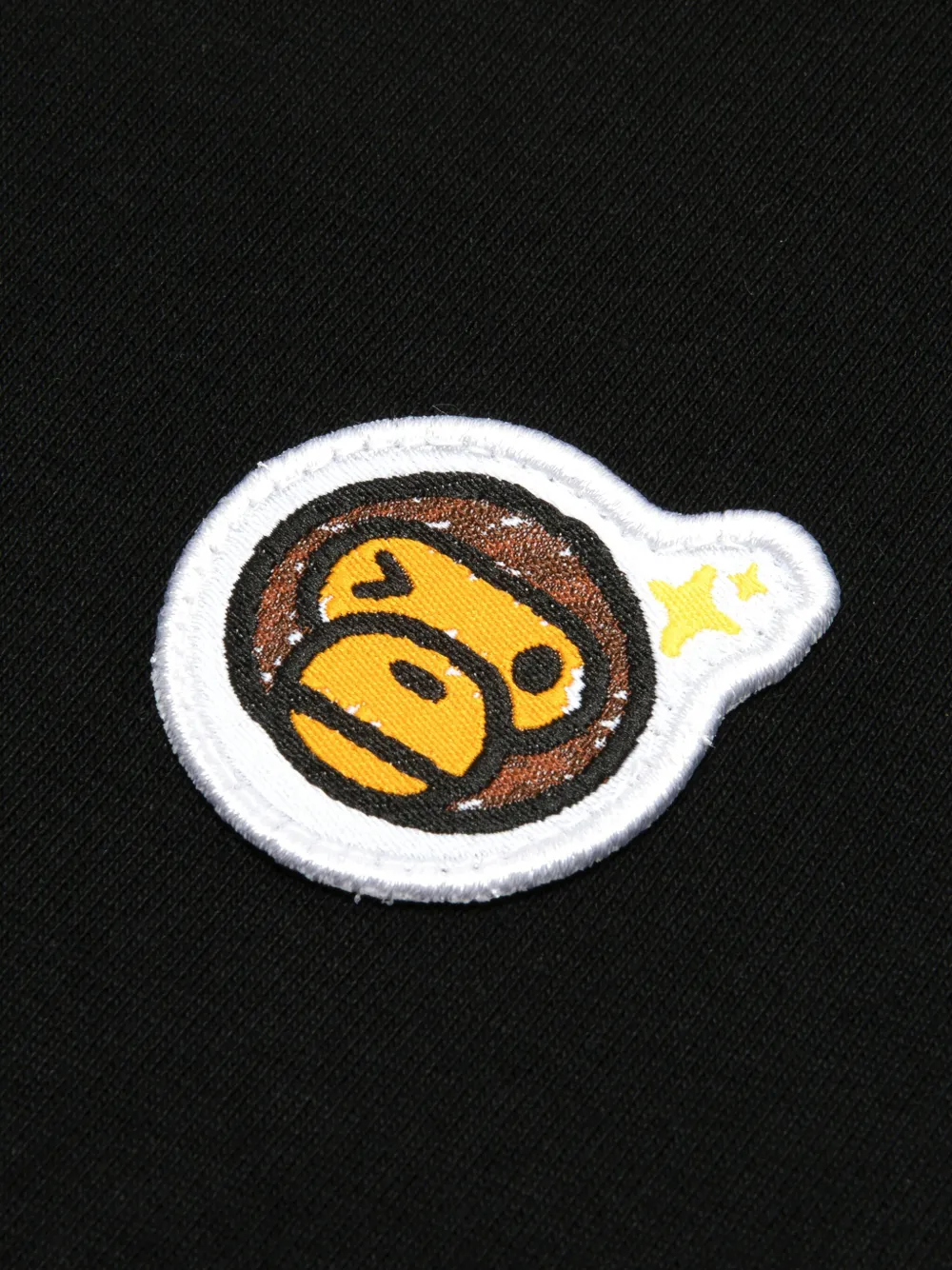 *BABY MILO STORE BY *A BATHING APE Baby Milo T-shirt met lange mouwen Zwart