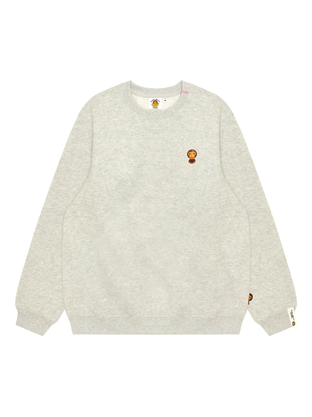 *BABY MILO® STORE BY *A BATHING APE® crew-neck graphic-print sweatshirt | Neutrals | Image 1